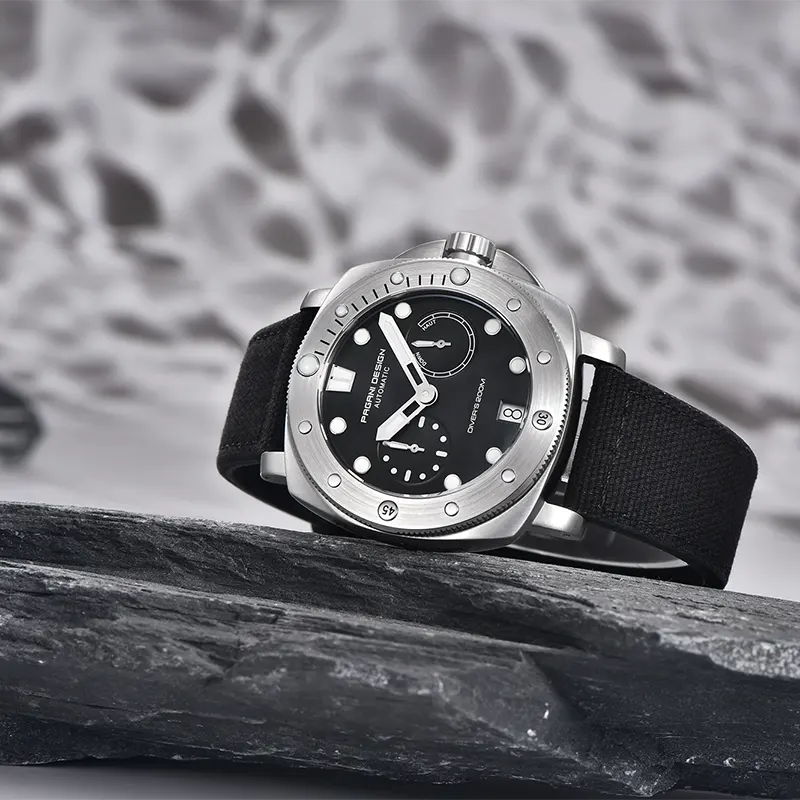 Pagani Design PD-1767 Diver's 200M Automatic Black Men's Watch